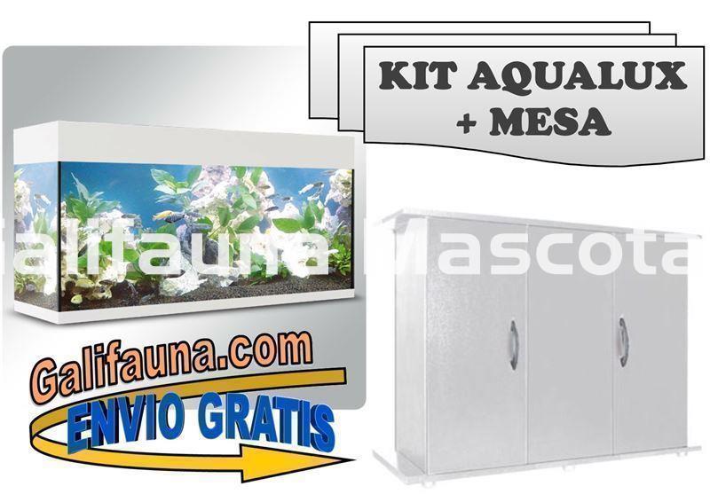 CONJUNTO Kit Acuario Aqua-Lux 300 litros + MESA M240300 - Imagen 1