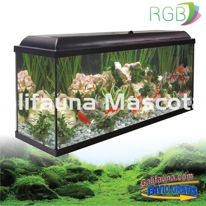 Kit acuario Aqua-LED 300 litros con iluminación RGB. Kit LED completo especial plantación. - Imagen 1