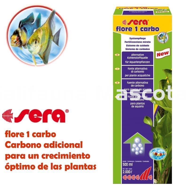 SERA sera flore 1 carbo. Carbono adicional para un crecimiento óptimo de las plantas. - Imagen 1
