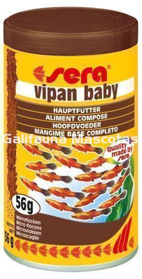 SERA Vipan baby 100 ml. Alimento escamas para crías de peces. - Imagen 3