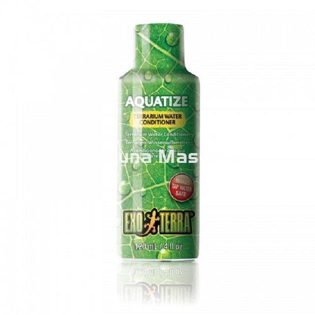 Acondicionador AQUATIZE del agua que beben nuestros reptiles en el terrario. - Imagen 2