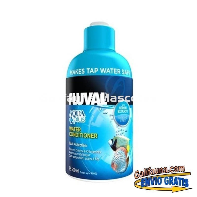 ACONDICIONADOR DE AGUA AQUAPLUS FLUVAL. El agua del grifo será segura para los peces - Imagen 3