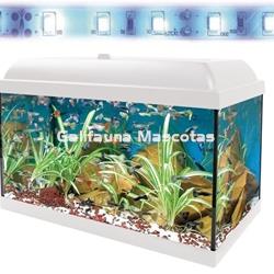 Acuario kit Aqualed 68 Litros. Filtro interior. - Imagen 1