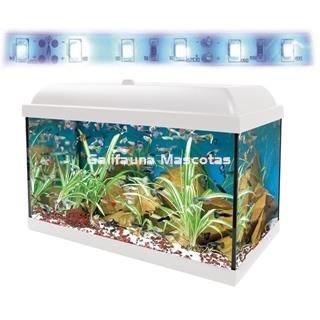 Acuario kit Aqualed 68 Litros. Filtro interior. - Imagen 1