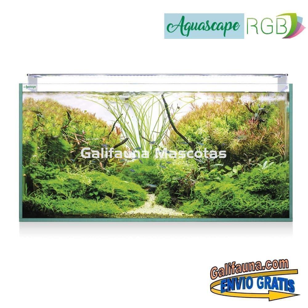 Acuario Kit AQUASCAPE RGB PRO EXTRA-CLARO 250 + MESA AQUA STAND - Imagen 2