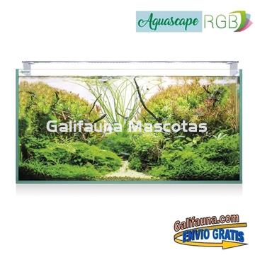 Acuario Kit AQUASCAPE RGB PRO EXTRA-CLARO 250 + MESA AQUA STAND - Imagen 2
