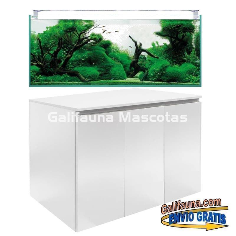 Acuario Kit AQUASCAPE RGB PRO EXTRA-CLARO 330 + MESA ESPECIALMENTE DISEÑADA PARA ESTE ACUARIO. - Imagen 1