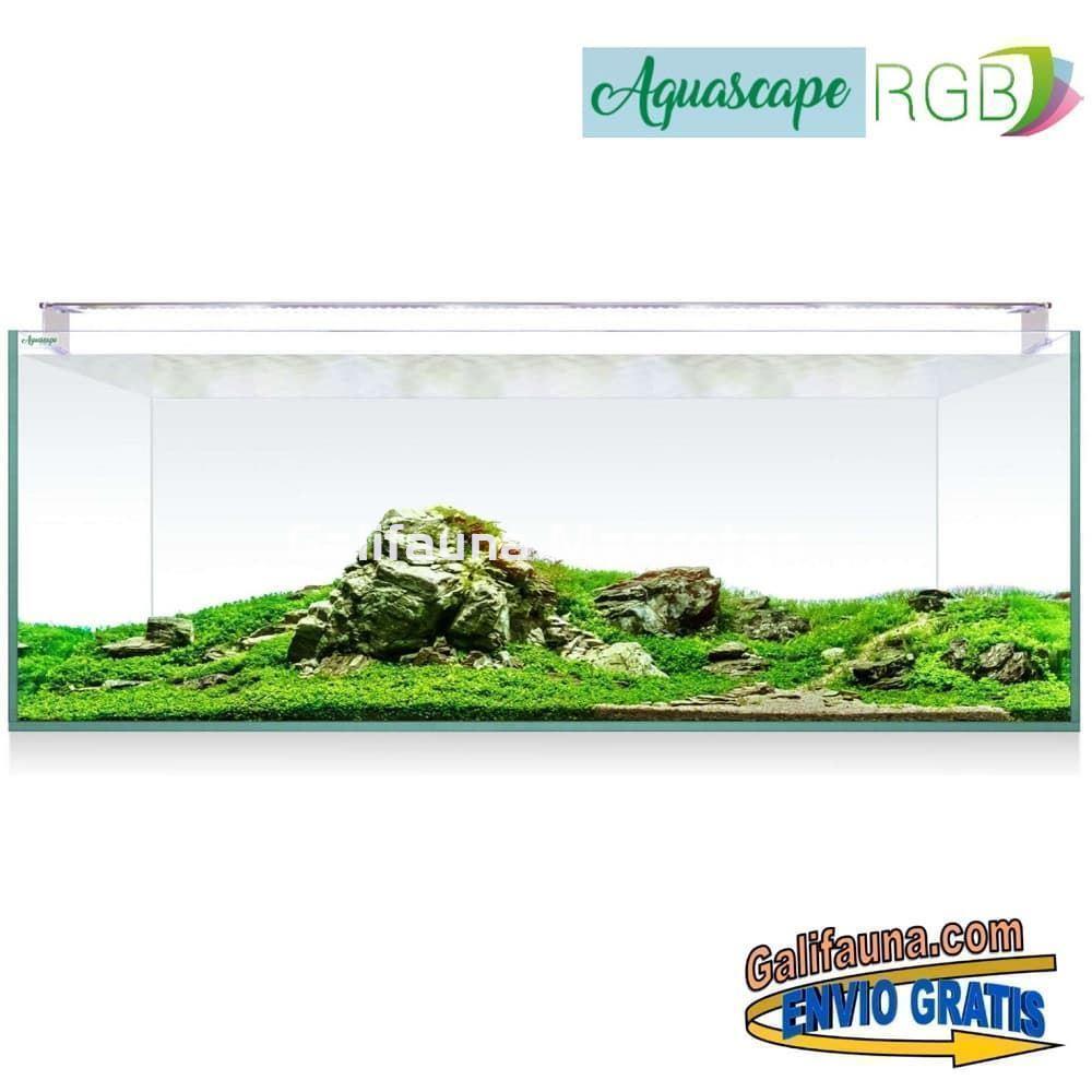 Acuario Kit AQUASCAPE RGB PRO EXTRA-CLARO 410 + MESA AQUA STAND - Imagen 3