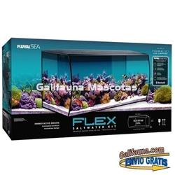 Acuario MARINO FLUVAL FLEX 123 litros.  "El diseño y la elegancia para tu acuario marino." - Imagen 1