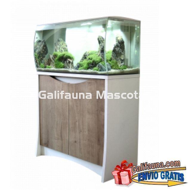 ACUARIO + MESA KIT FLUVAL FLEX DELUXE 123 litros. "El diseño y la elegancia en un solo acuario." - Imagen 1