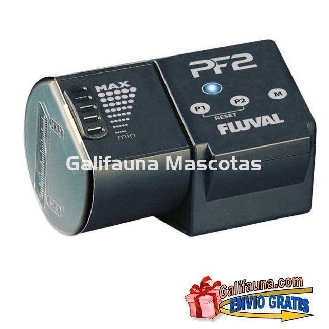 ALIMENTADOR PROGRAMABLE PARA PECES FLUVAL PF2. Comedero automático para acuarios. - Imagen 1