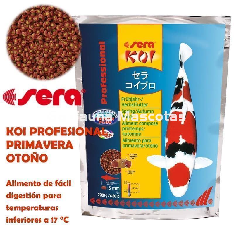 Alimento para Kois SERA Professional KOI para primavera/otoño. Para temperaturas inferiores a 17 °C - Imagen 1