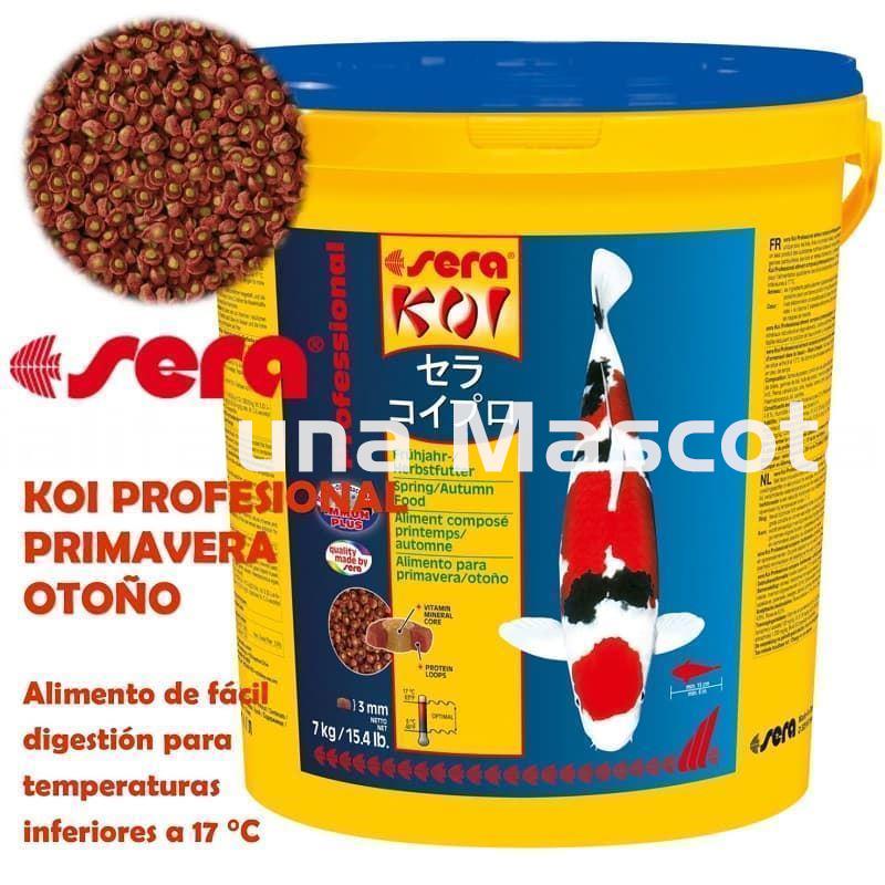 Alimento para Kois SERA Professional KOI para primavera/otoño. Para temperaturas inferiores a 17 °C - Imagen 2