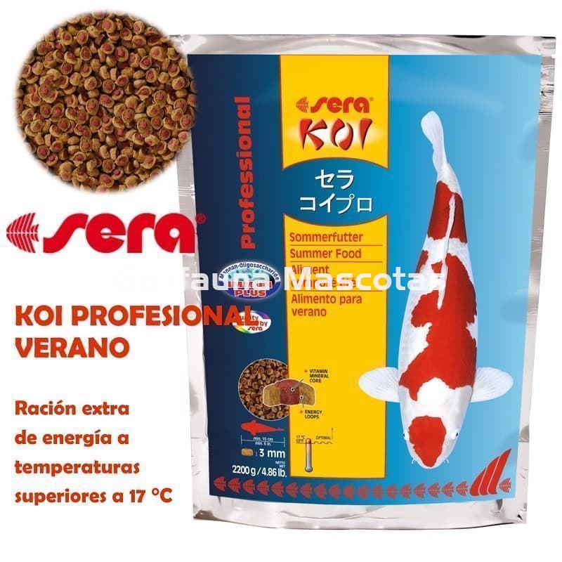 Alimento para Kois SERA Professional KOI para verano. Para temperaturas superiores a 17 °C - Imagen 1