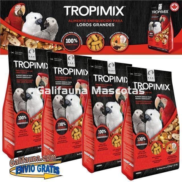 Alimento para loros grandes TROPIMIX. - Imagen 3