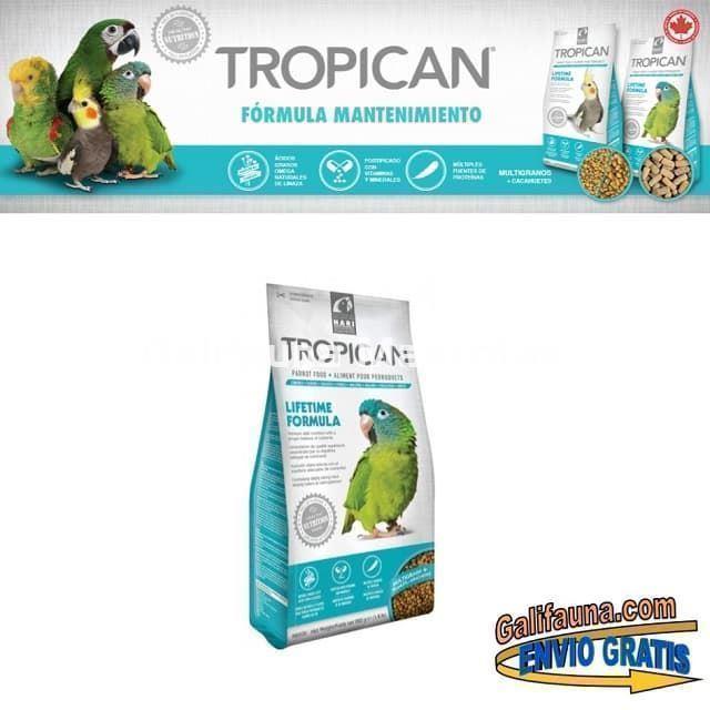 Alimento TROPICAN MANTENIMIENTO. Pienso para Loros. - Imagen 2