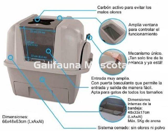 Gatera Arenero cubierto autolimpiable Cat It Smartsift por 109,95