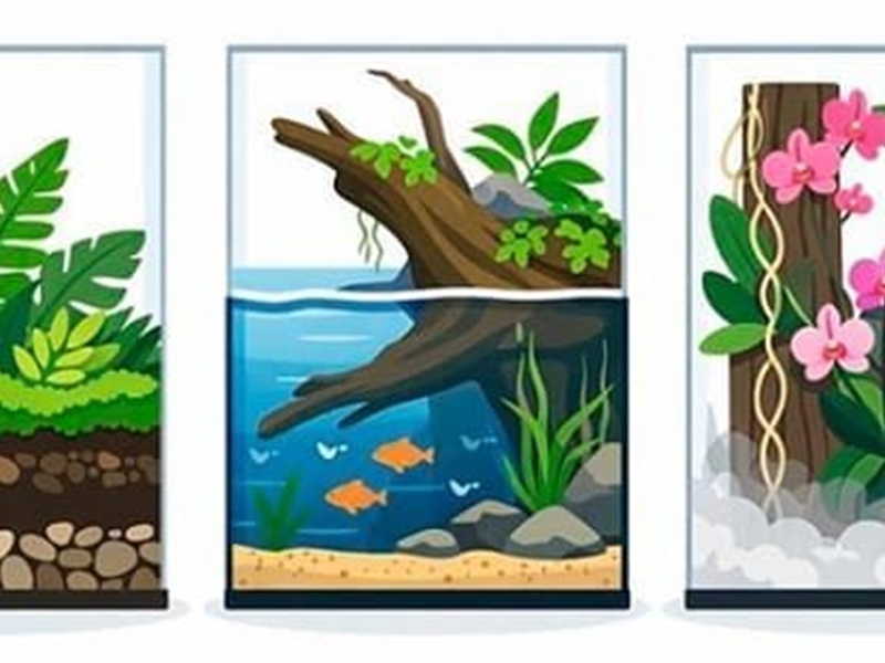 Terrario-Paludario-Orquidario