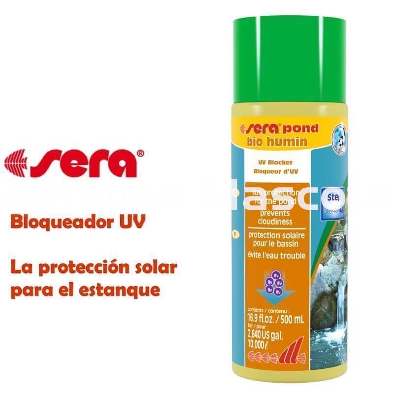 Bloqueador UV Sera pond BIO HUMIN. La protección solar para al estanque. - Imagen 1