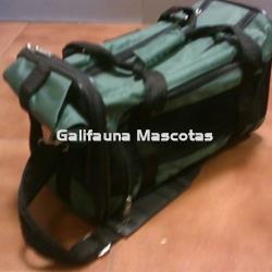 Bolso impermeable verde para perro raza pequeña. - Imagen 2
