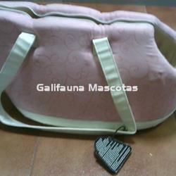 Bolso rosa de diseño para perro raza pequeña / mediana. - Imagen 1