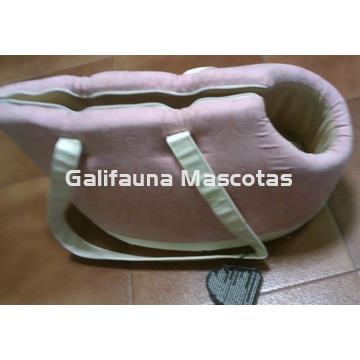 Bolso rosa de diseño para perro raza pequeña / mediana. - Imagen 2