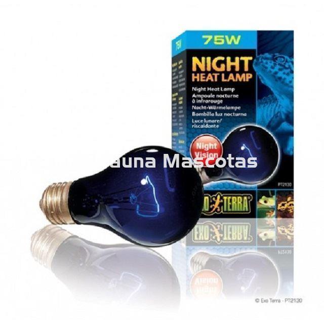 Bombilla de noche para terrarios NIGHT HEAT de EXO TERRA. Efecto Luz de Luna. - Imagen 5