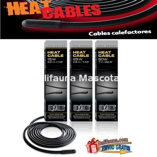 CABLE CALEFACTOR PARA TERRARIOS EXO TERRA. - Imagen 1