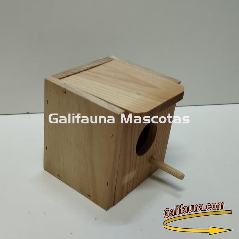 Caja de madera NIDO en varios tamaños. Con tapa abatible. - Imagen 2