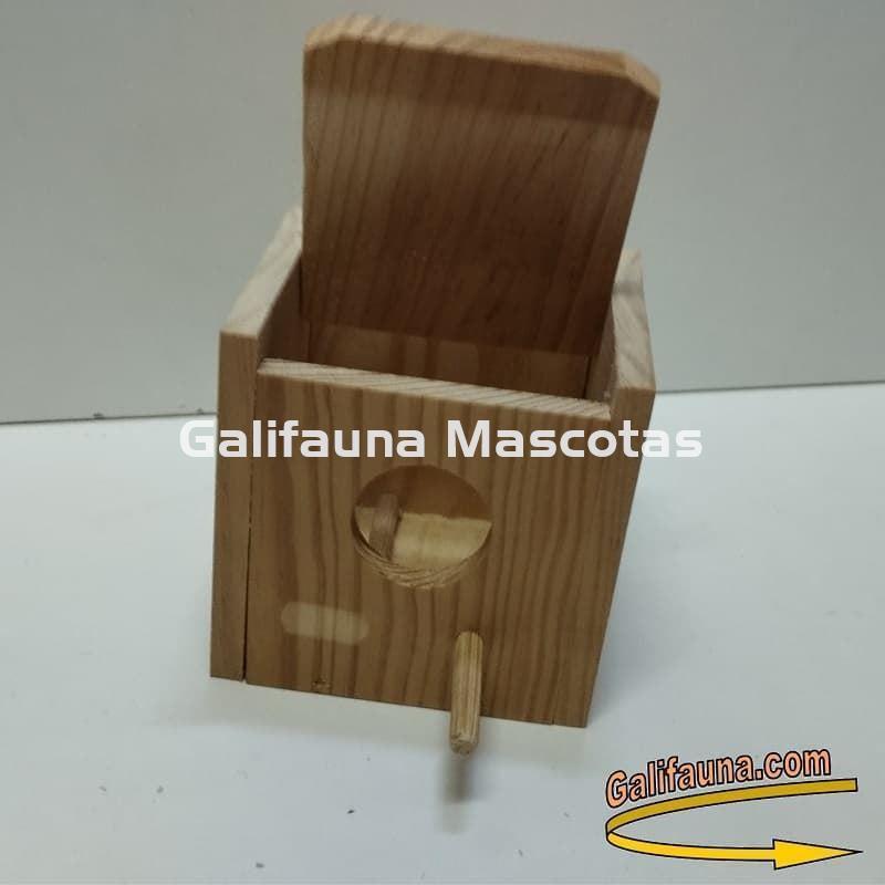 Caja de madera NIDO en varios tamaños. Con tapa abatible. - Imagen 3