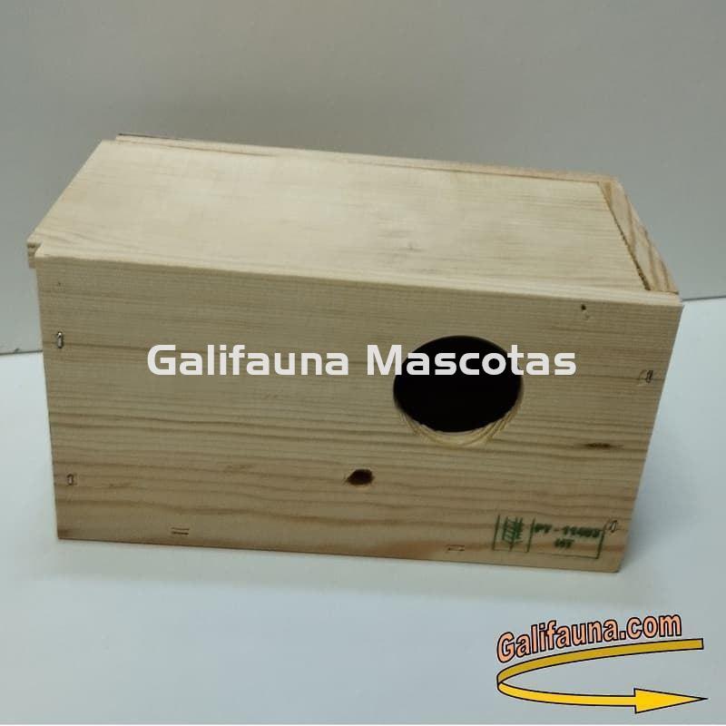 Caja de madera NIDO en varios tamaños. Con tapa abatible. - Imagen 4