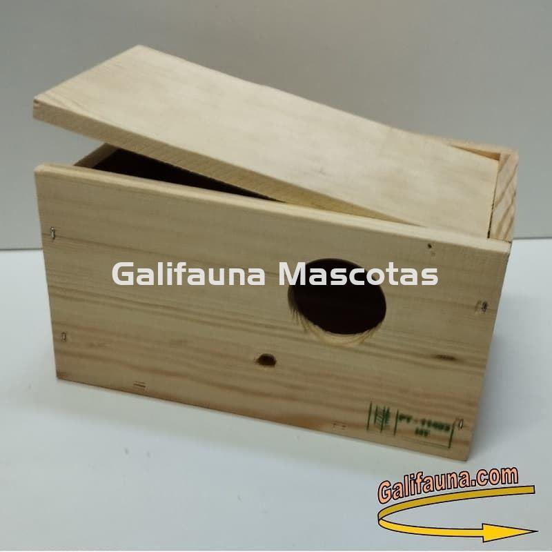 Caja de madera NIDO en varios tamaños. Con tapa abatible. - Imagen 5