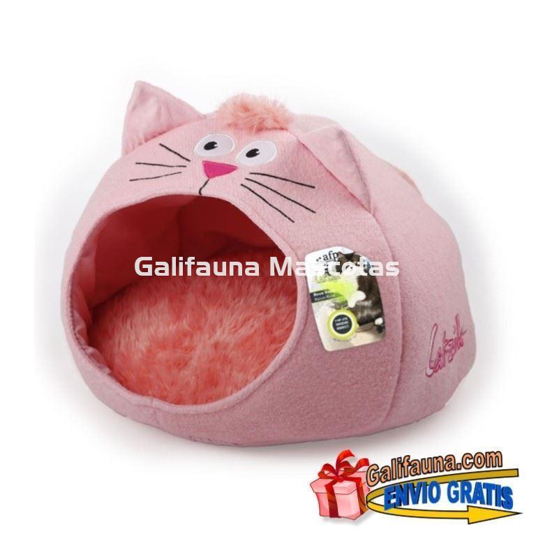 Cama Iglú MEOW CATZILLA especial gato de All for Paws - Imagen 1