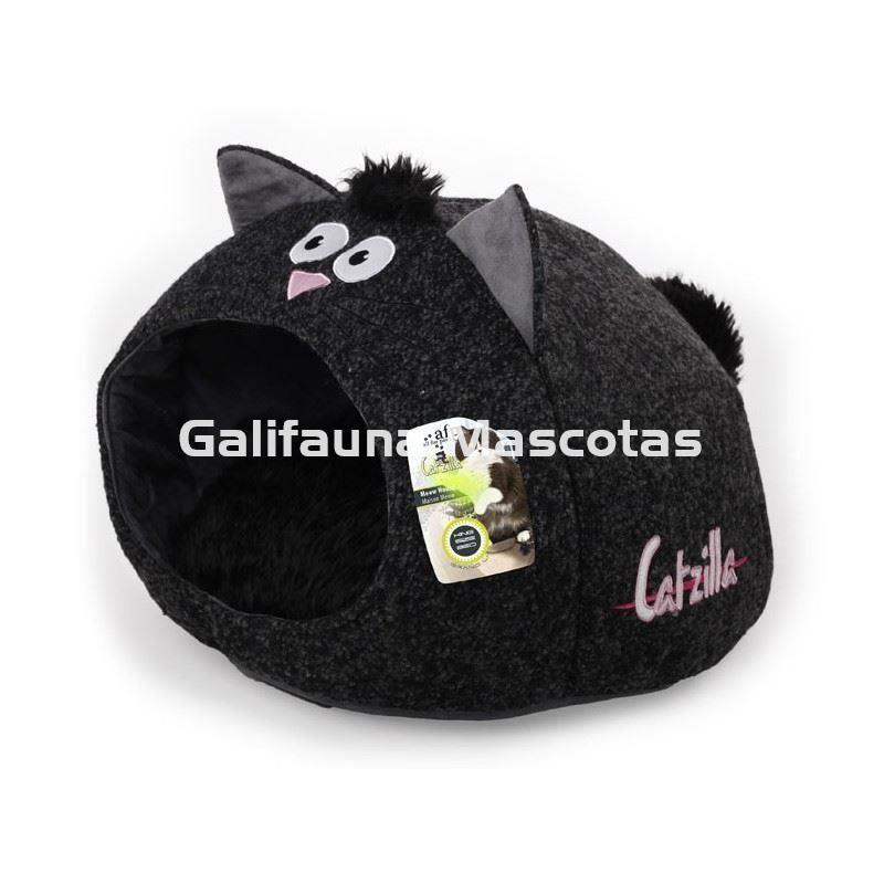 Cama Iglú MEOW CATZILLA especial gato de All for Paws - Imagen 2