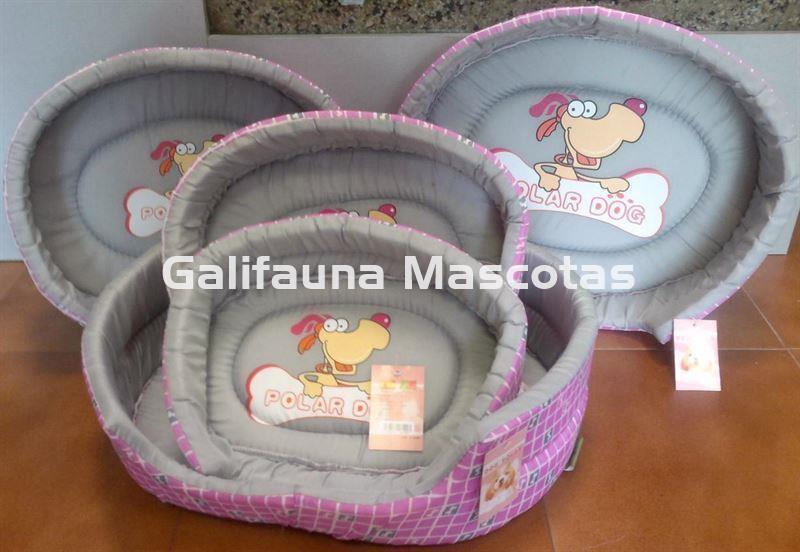 Cama modelo Polar Dog Rosa varias medidas - Imagen 1