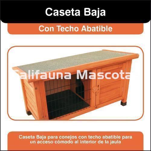 Caseta de madera para conejo. 91 x 45 x 51 - Imagen 2