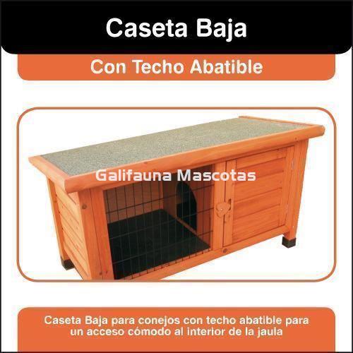 Caseta de madera para conejo. 91 x 45 x 51 - Imagen 2