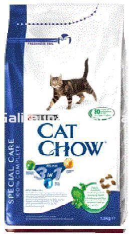 CAT CHOW 3 en 1. Cuidados bucal, tracto urinario y bolas de pelo. - Imagen 1