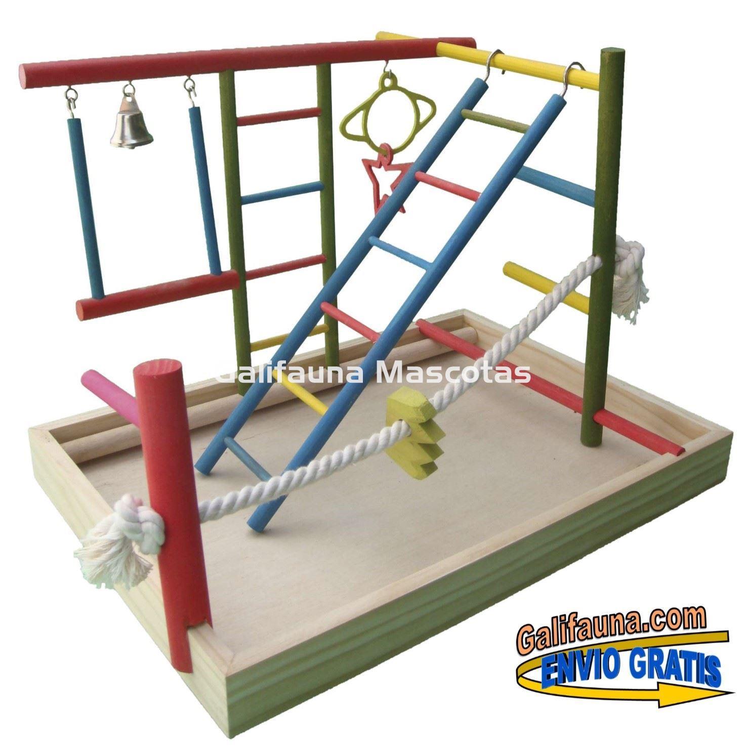 Centro de entrenamiento y juegos para pajaros 36 cm - Imagen 1