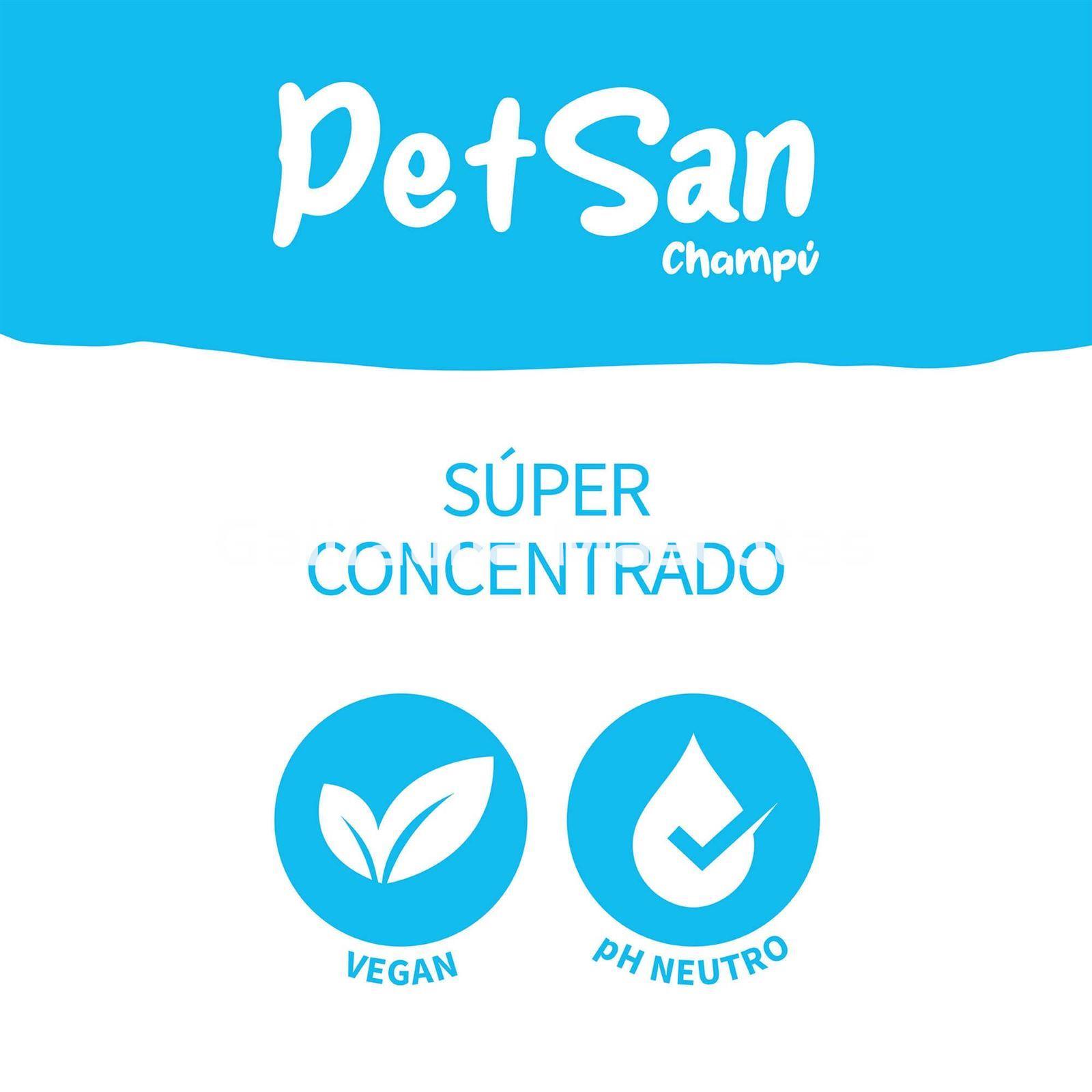 Champú 4 en 1 con Aloe Vera para perros PetSan - Imagen 2