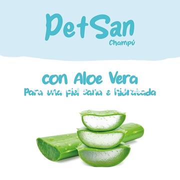 Champú acondicionador con Aloe Vera para perros PetSan - Imagen 2
