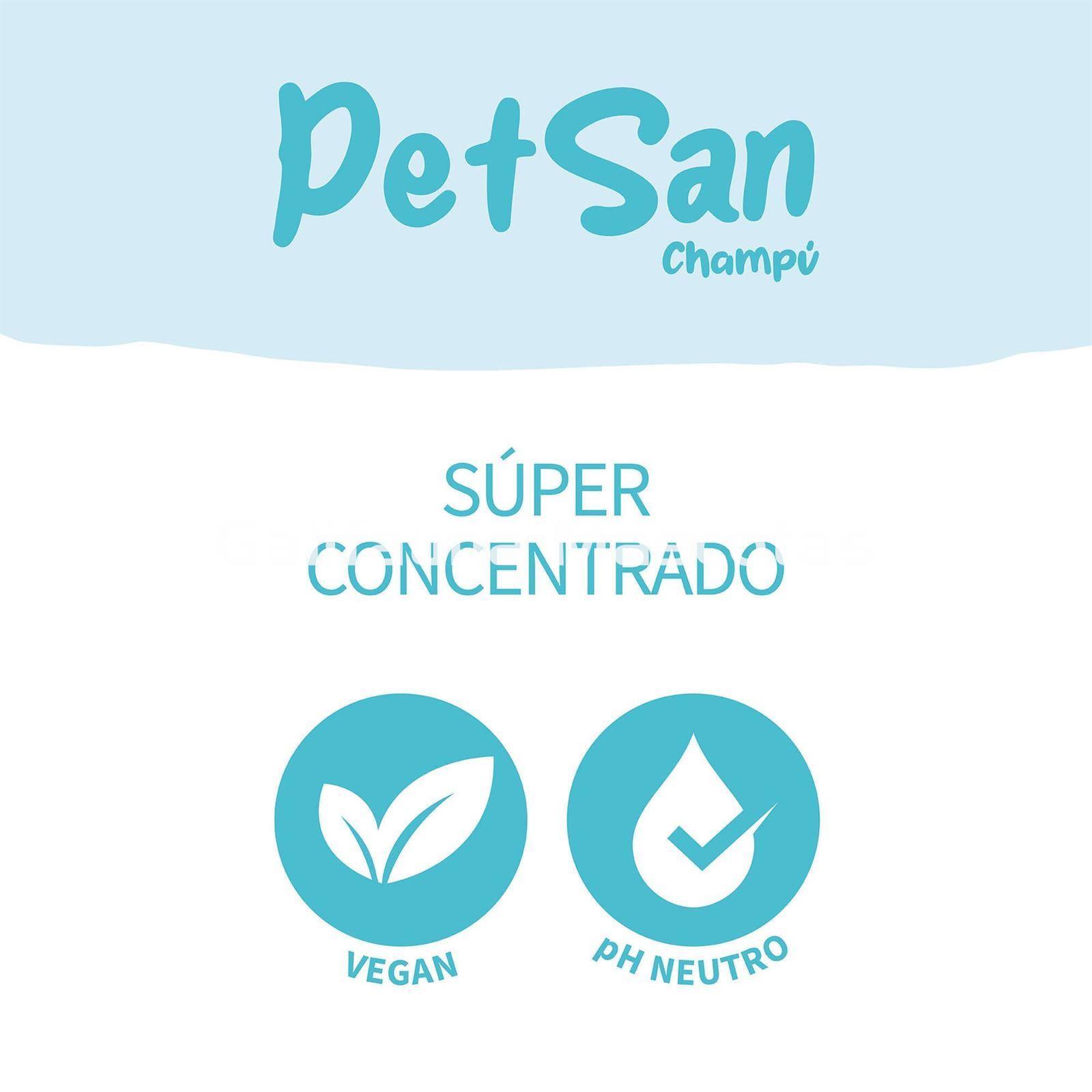Champú acondicionador con Aloe Vera para perros PetSan - Imagen 5