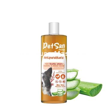 Champú antiparasitario con Aloe Vera para perros PetSan - Imagen 1