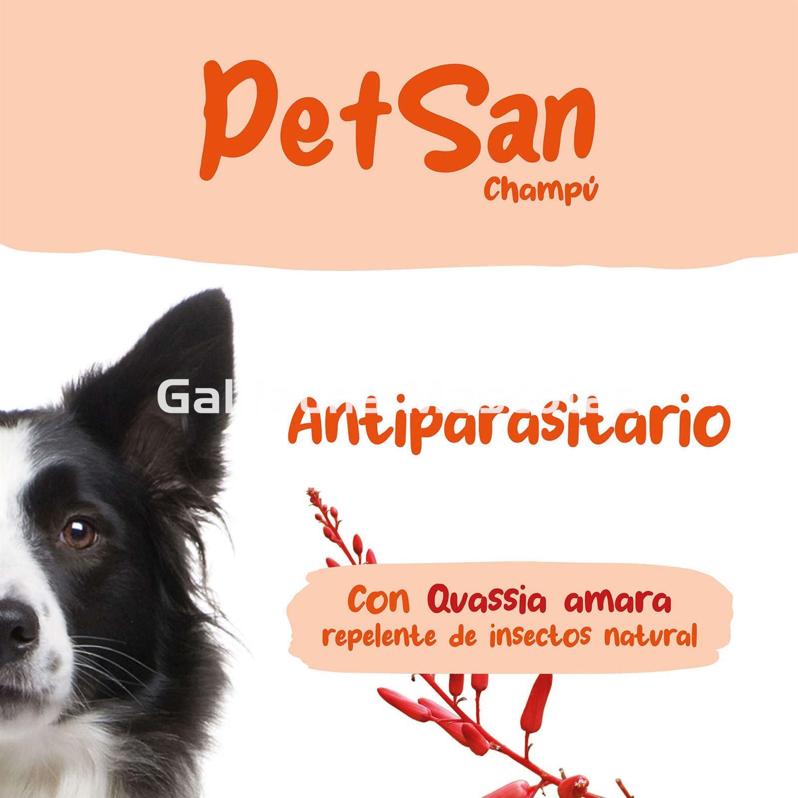 Champú antiparasitario con Aloe Vera para perros PetSan - Imagen 3