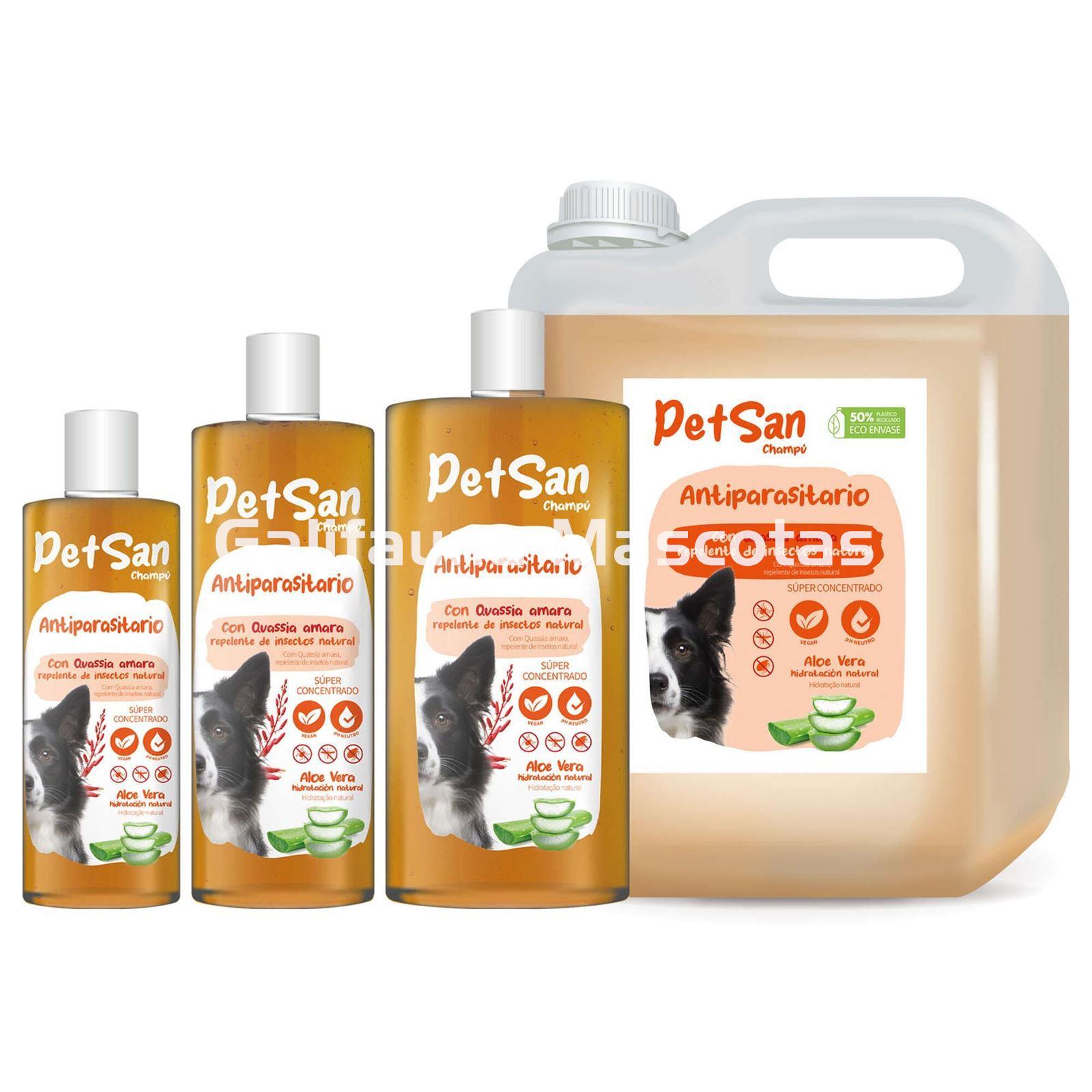 Champú antiparasitario con Aloe Vera para perros PetSan - Imagen 5