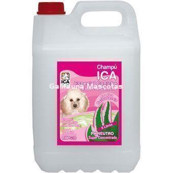 Champu Ica para Caniche. Aloe vera. PH Neutro. - Imagen 2