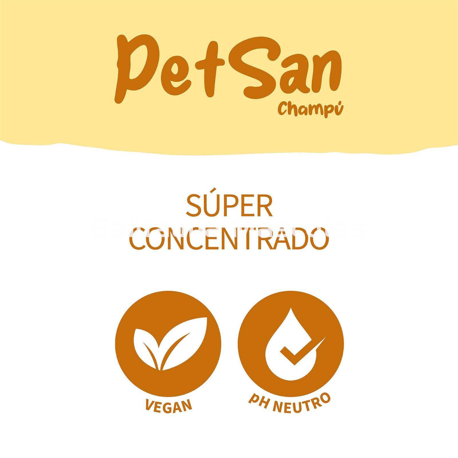 Champú para cachorros con Aloe Vera PetSan - Imagen 2
