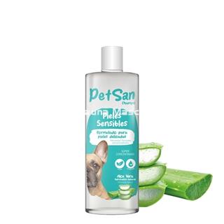 Champú para pieles sensibles con Aloe Vera para perros PetSan - Imagen 1