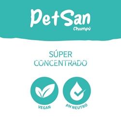 Champú para pieles sensibles con Aloe Vera para perros PetSan - Imagen 2