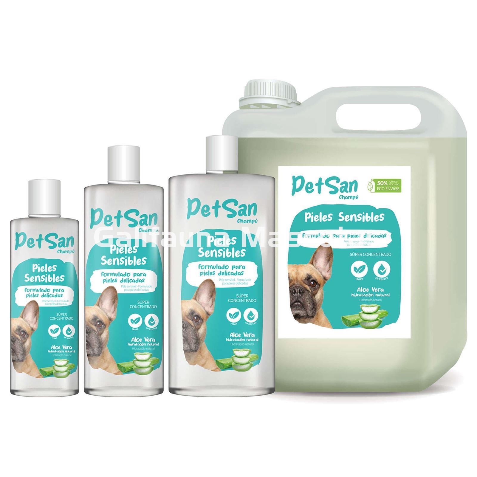 Champú para pieles sensibles con Aloe Vera para perros PetSan - Imagen 5